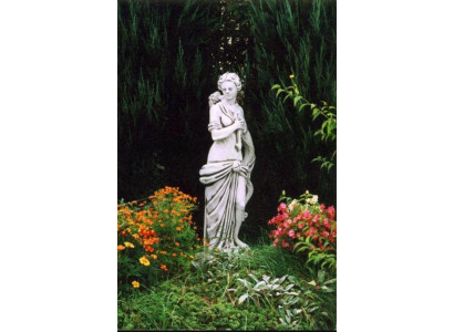Römische Figur Statue Frau Figuren Statuen Dekorative Skulptur Skulpturen