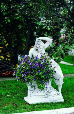 Kübel Blumentopf Topf Blumen Blumentöpfe Blumenkästen Garten Figur