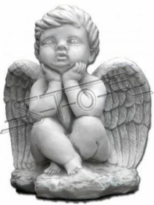 Grabschmuck Grab Stein Deko Dekoration Engel Figur Skulptur Gott Heilig