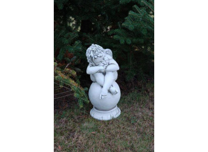 Grabschmuck Grab Deko Stein Dekoration Engel Figur Skulptur Gott Heilig