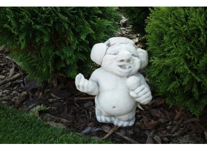 Schweinchen Poroschenko Figur Skulptur Figuren Statue WC Toiletten
