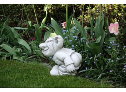 Troll 24cm Skulptur Design Figur Statue Garten Figuren Statuen