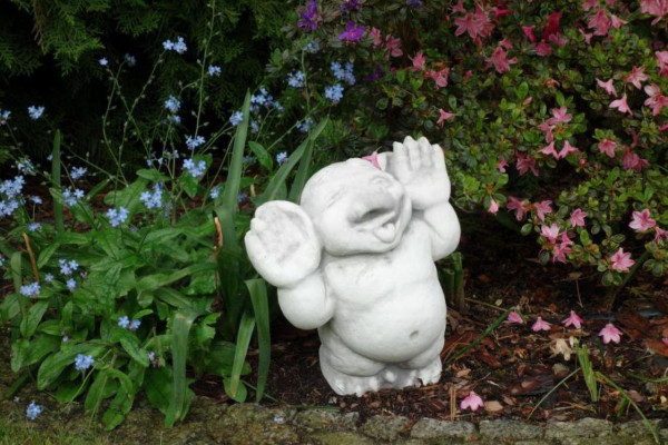 Troll 24cm Skulptur Design Figur Statue Garten Figuren Dekorative Statuen