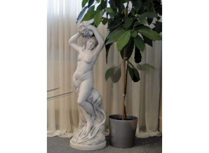 Statuen Figur Frau 130cm Garten Designer Figuren Skulptur Skulpturen Neu S101106