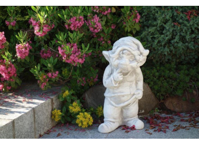 Junge Bub 40cm Figur Statue Figuren Skulptur Dekorative Statuen Garten