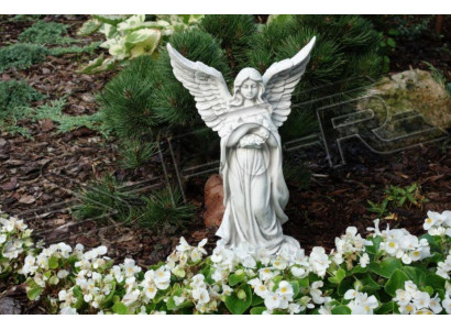 Grabschmuck Grab Stein Dekoration Figur Skulptur Deko Engel Gott Heilig
