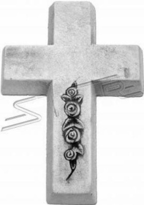 Grabengel Kreuz Schutzengel Grabschmuck Stein Dekoration Figur