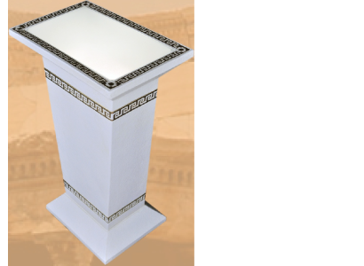Design Leuchten Leuchte Lampe Säule Decolampe Beleuchtung 6927 Säulen Medusa