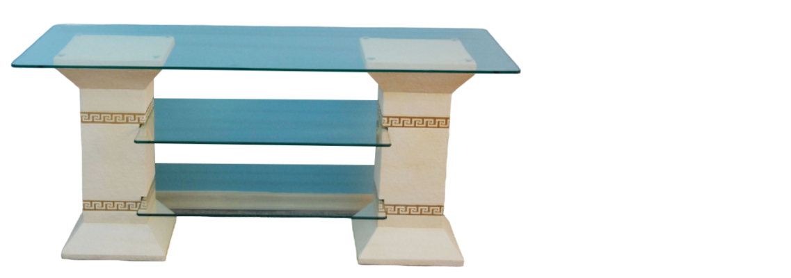 Design Vitrine Regal Glas Säule Schrank Vitrinen Regale Schrank Wohnzimmer 1867
