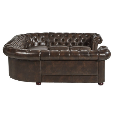 XXL Big Chesterfield Wohnlandschaft Couch Sofa Polster Eck Sitz U Form Sofas Neu