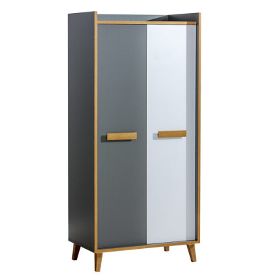 Hochschrank 1 türiger Mehrzweck Schrank Schubladen Wohnzimmer Regal
