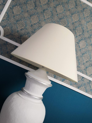 XXL Design Stehleuchte Vase Stand Lampe Lampen Beleuchtet Vitrine 132cm Regal