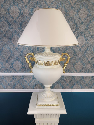 Tischlampe Vase Griffen XXL 90cm Standleuchte Lampe Tischlampen LeuchtenVasen