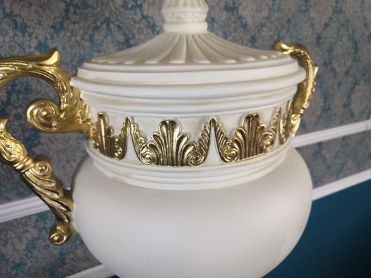 Tischlampe Vase Griffen XXL 90cm Standleuchte Lampe Tischlampen LeuchtenVasen