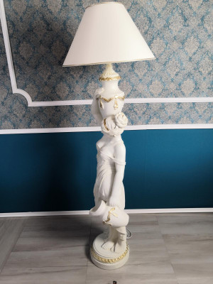 Wohnzimmer Stehlampe Leuchte Steh Leuchten XXL Design Lampe Figur Skulptur Neu