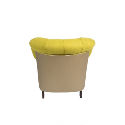 Ohrensessel Sessel Fernseh Stuhl Polster Sofa 1 Sitzer Relax Chesterfield