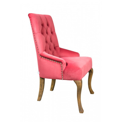 Design Chesterfield Stühle Hotel Garnitur Stuhl Textil Polster Gruppe 2xSet