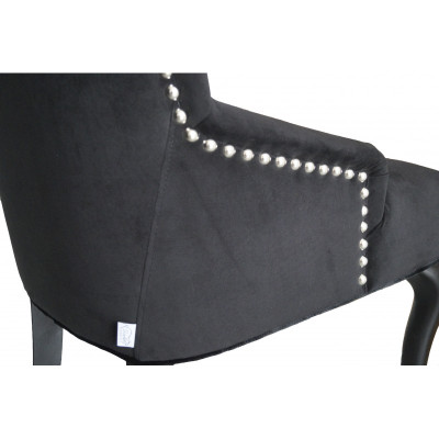 Design Chesterfield Stühle Hotel Garnitur Stuhl Textil Polster Gruppe 2xSet