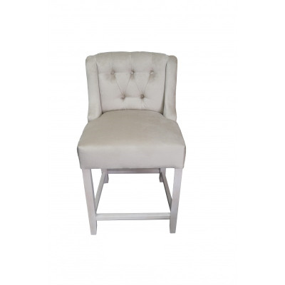 Exklusive x4 Chesterfield Barhocker Barstühle Stoffsitzer Designer 4-er Set