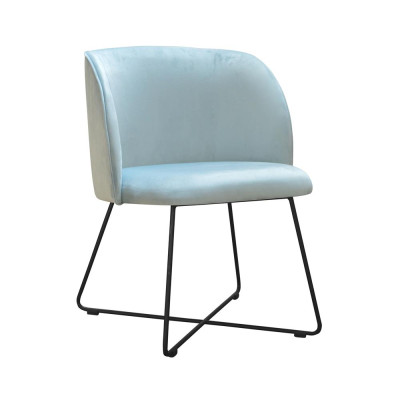 Design Stuhl Sitz Praxis Ess Zimmer Stühle Stoff Textil Warte Polster Kanzlei