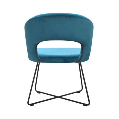 Stuhl 4x Esszimmer Polsterstuhl Fernseh Lounge Club Sitz Textil Sessel Set