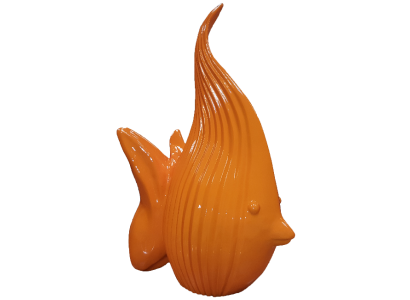 Designer Figur Moderne Figuren Dekoration Fisch Deko Garten Skulptur Skulpturen