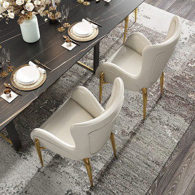 Ess Zimmer Chesterfield 1x Stuhl Set Garnitur Sitz Polster Wohnzimmer