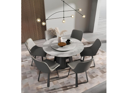 Stuhl Set Gruppe Stühle Hotel Polster Garnitur 6x Gruppen Edelstahl Sessel