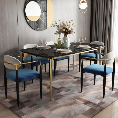 Esszimmer Gruppe Komplett Set Garnitur 7tlg Tisch Tische Luxus Holz Möbel Neu