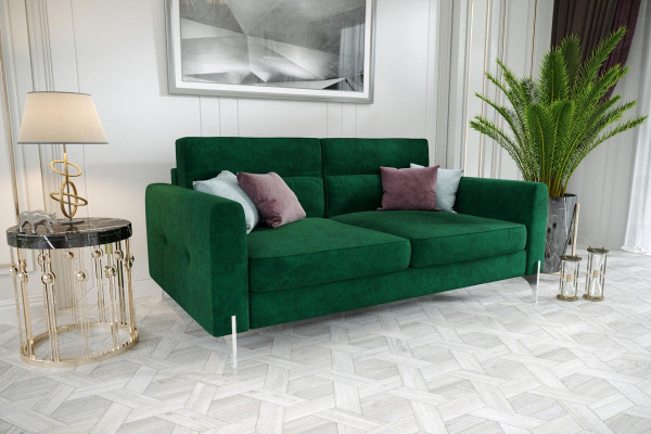 Sofas Couches Elegantes Design Luxus Samt Stoff Sofa Couch Polsterung 2 Sitzer