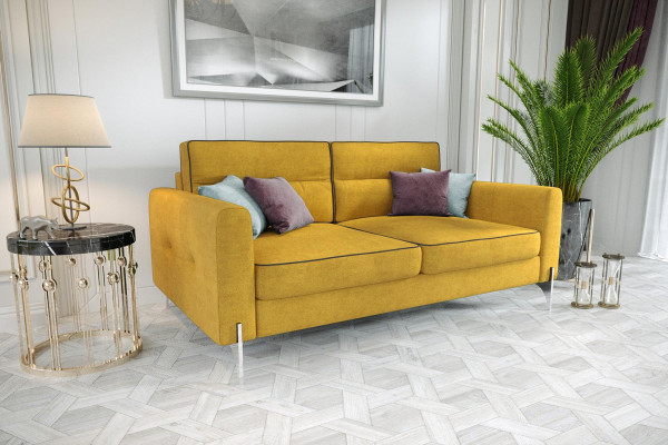 Sofas Couches Elegantes Design Luxus Samt Stoff Sofa Couch Polsterung 2 Sitzer