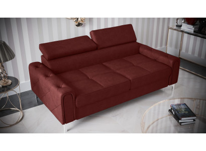 Design Couchen Luxus Polster Möbel Sofa Couch Sitz Leder Textil Neu 186x100cm