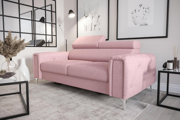 Design Couchen Luxus Polster Möbel Sofa Couch Sitz Leder Textil Neu 186x100cm