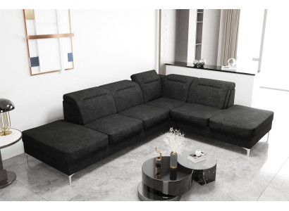 Moderne Sofas Stoffsofa Couch Wohnlandschaft Sofa Ecke Design Eck Ecksofa L-form