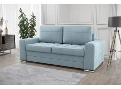 Design Polster Modern 100% Textil Stoff Modern Zweisitzer Sofa 2 Sitzer Couch
