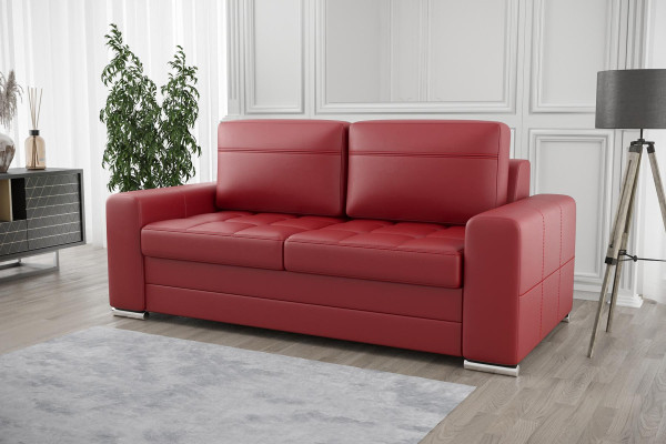 Design Polster Modern 100% Textil Stoff Modern Zweisitzer Sofa 2 Sitzer Couch