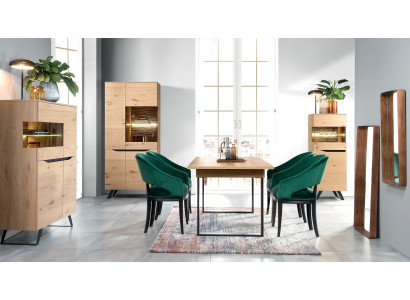 Design Vitrine Kommode Anrichte Side Schrank Regal Luxus Wohnzimmer Schränke Neu
