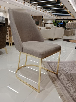4x Stühle Stuhlgruppe Polster Design Möbel Esszimmer Textil