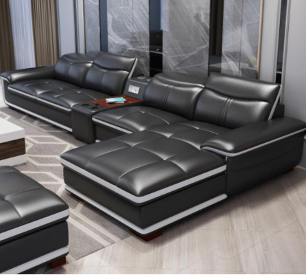 Ecksofas Sitz Möbel Wohnlandschaft Luxus Ecksofa L-form Polster Modern Relax