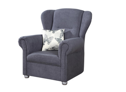 Modern Design Ohrensessel Stoff Couch Sofa Polster Sofas Sessel Fernseh