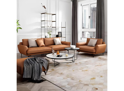 Polster Couchen Stoff Luxuriöse Wohnzimmer Sofagarnitur 3+2+1 Set Garnitur Leder
