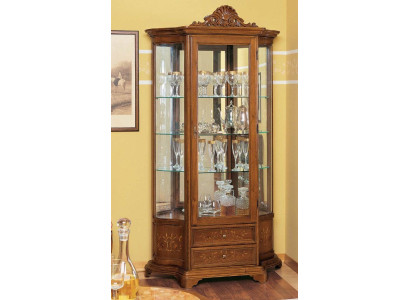 Möbel Glasschrank Vitrine Holz Vitrinen Glas Schrank Schränke Regale Italien