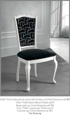 Stuhl Schwarz Klassischer Design Luxus Esszimmer Italienische Möbel Bizzotto Neu