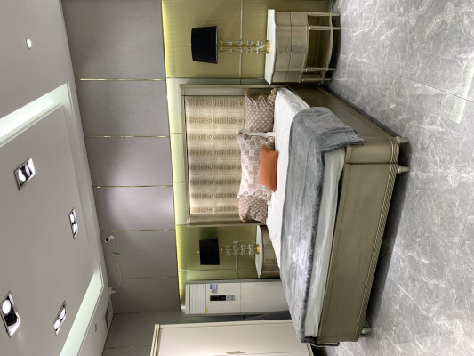 Bett Polster Design Luxus Doppel Betten Schlafzimmer Holz Crocco Stil Design Neu