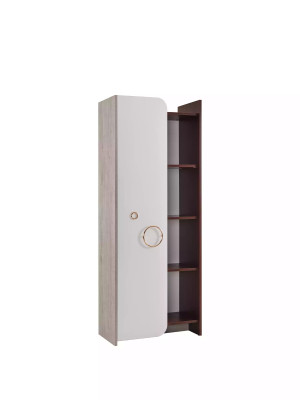 Schrank Bücherregal Kinderregal Bücherschrank Kindermöbel Rosa Holz