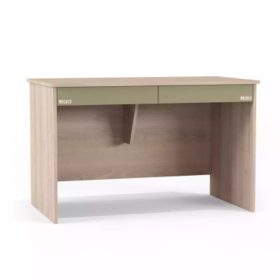 Garnitur Schreibtisch Set Holz Tisch Bücherregal Grün Kinderzimmer