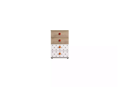 Kindermöbel Kommode Stern Schrank Holz Kommoden Sideboard Design Weiß