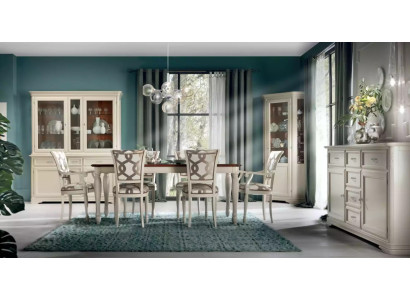 Esszimmer Esstisch 6x Stühle Garnitur Sideboard Gruppe 10tlg. Komplett