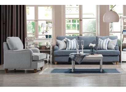 Sofagarnitur 2tlg Wohnzimmer Einrichtung Dreisitzer Sofa Luxus Sessel Neu