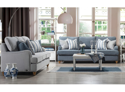 Sofa Dreisitzer 2x Wohnzimmer Luxus Möbel Modern Design Einrichtung